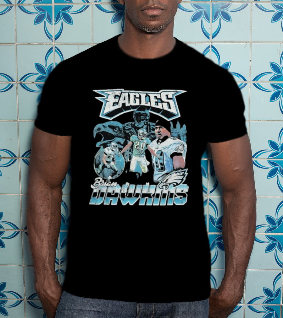 Eagles Brian Dawkins 20 Philadelphia Football T-Shirt