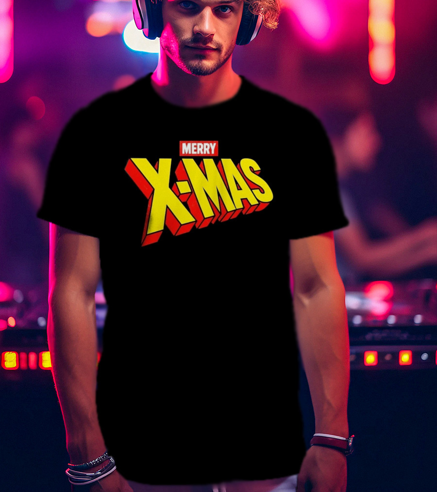 Merry X Mas Marvel Holiday T-Shirt