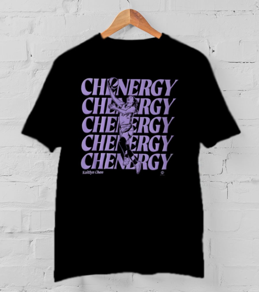 Chenergy Kaitlyn Chen Golden State Valkyries WNBA Basketball Player T-Shirt