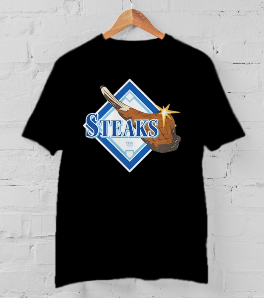 Tampa Bay Rays Tomahawks Steaks Foul Territory T-Shirt