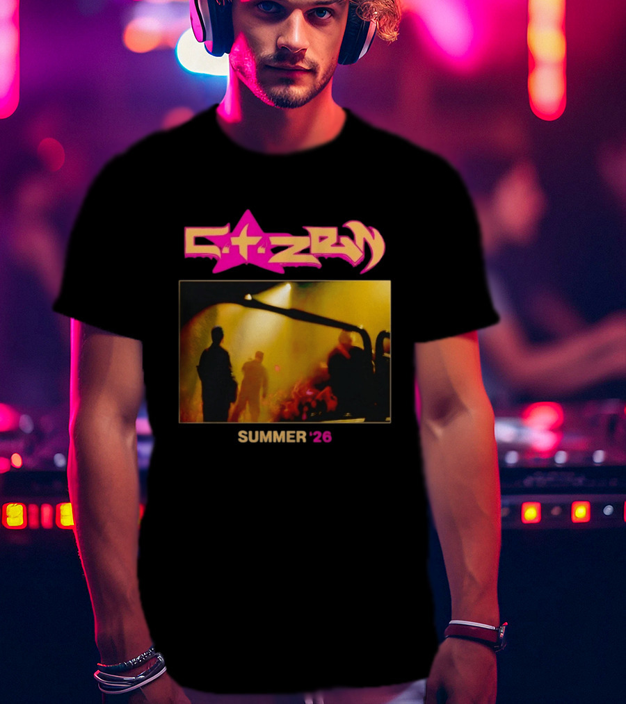 Citizen Summer '26 Concert Tour Alternative Rock Live Performance T-Shirt