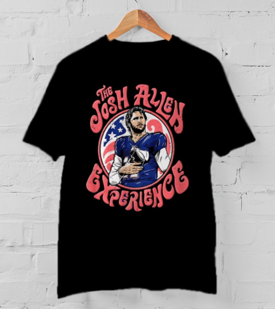 Buffalo Bills The Josh Allen Experience Football Star Circle T-Shirt