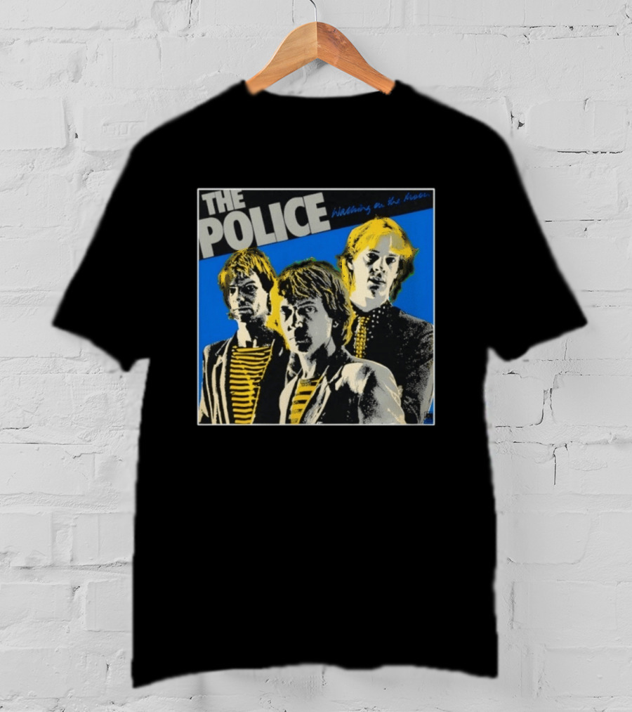 The Police Walking On The Moon Classic Band T-Shirt