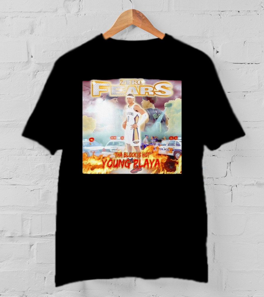 Dyson Daniels New Orleans Pelicans Zero Fears Tha Block Is Hot Young Playa T-Shirt