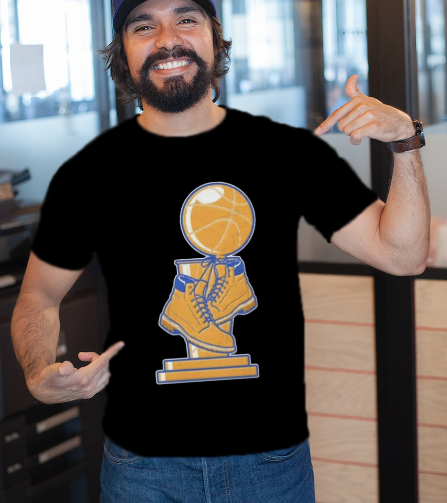 New York Knicks Basketball Timberland Boots Trophy T-Shirt