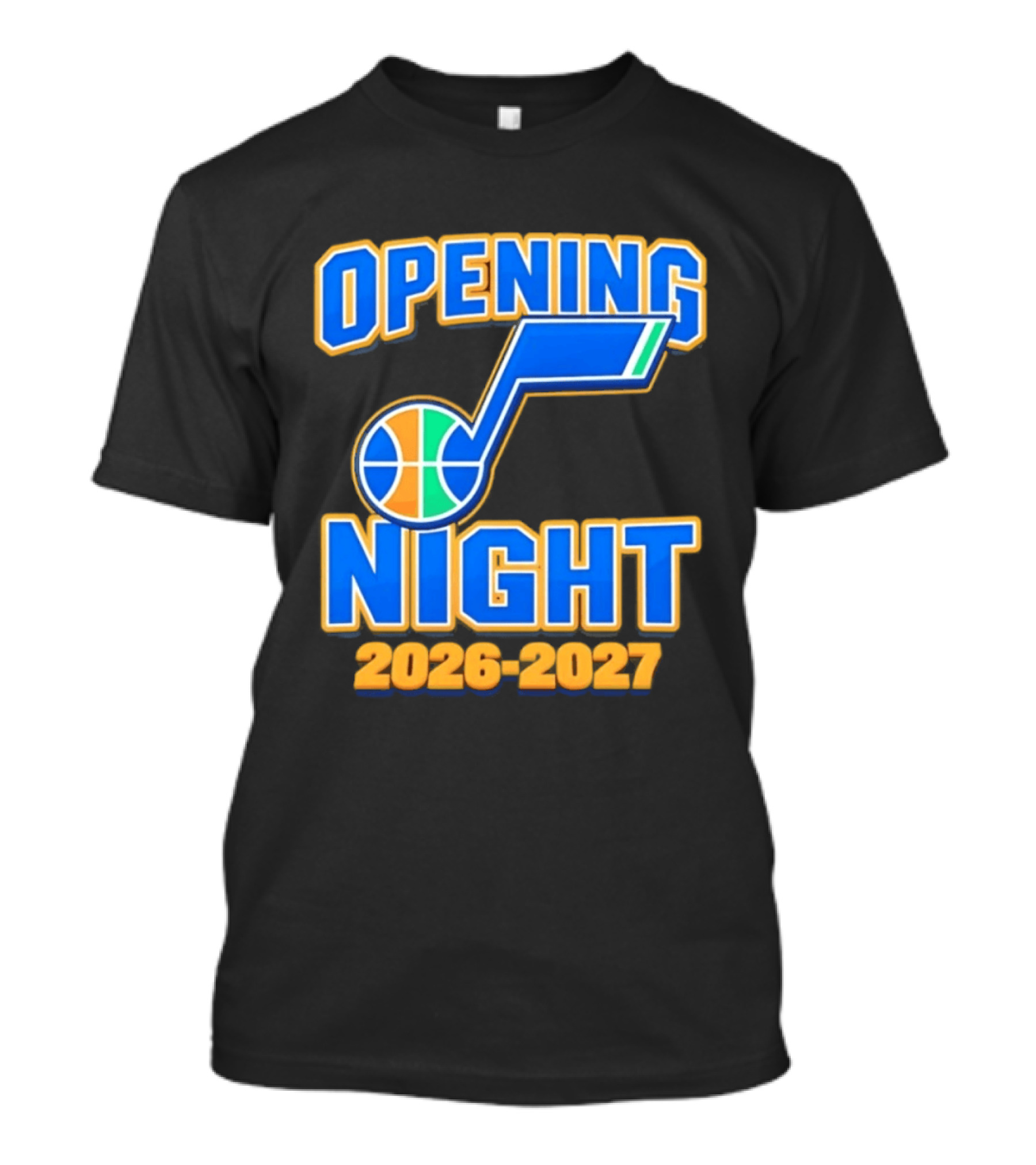 Opening Night 2026 2027 Utah Jazz Basketball Event T-Shirt