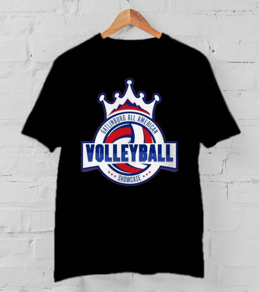 Gatlinburg All American Volleyball Showcase 2026 Crowned Mountain T-Shirt