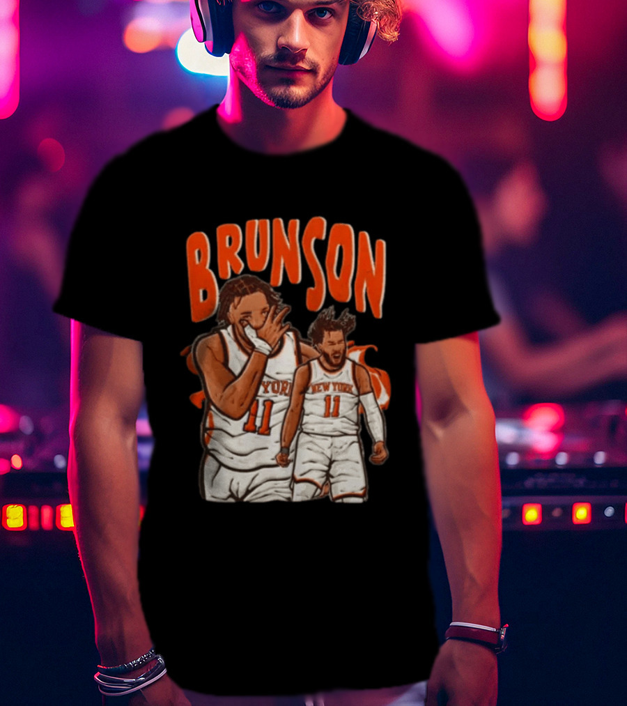 Brunson New York Knicks 11 Basketball Player T-Shirt