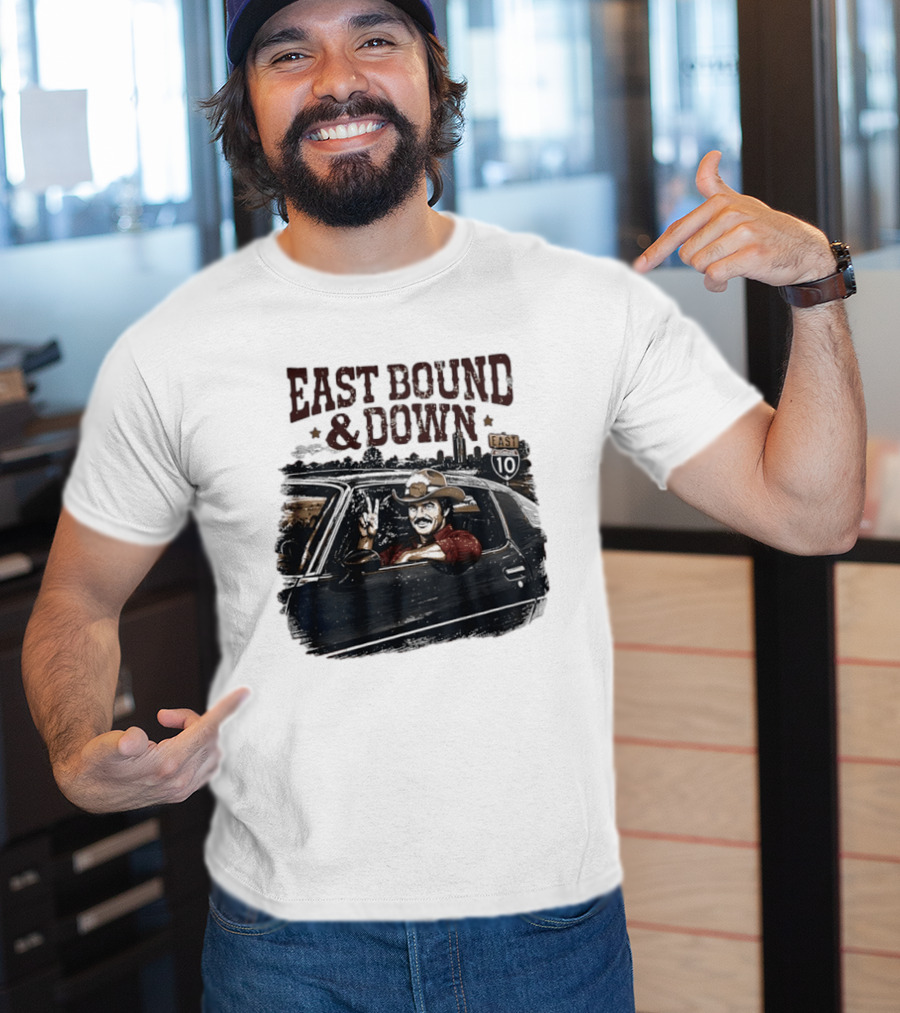 Burt Reynolds East Bound & Down Tallahassee Florida Interstate 10 T-Shirt