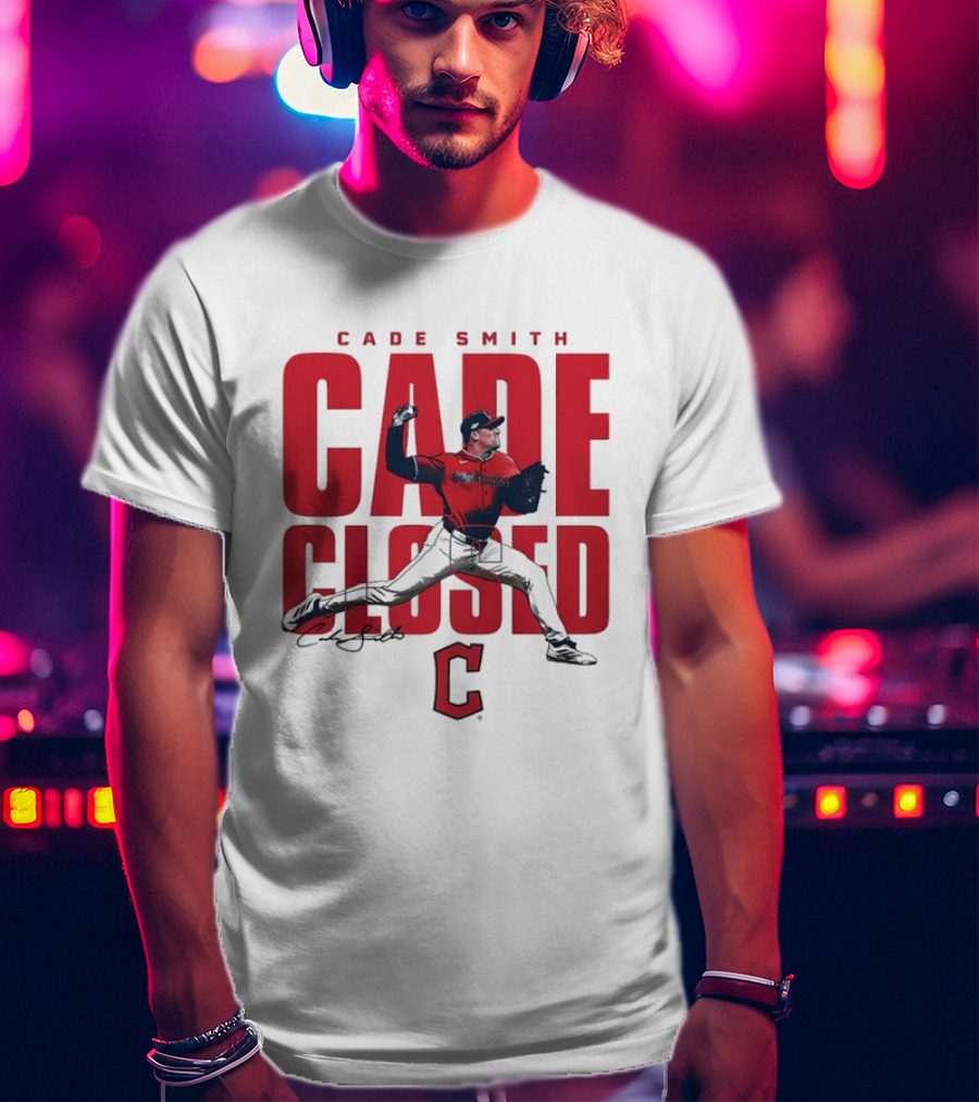 Cade Smith Cleveland Guardians Cade Closed Baseball Pitcher T-Shirt