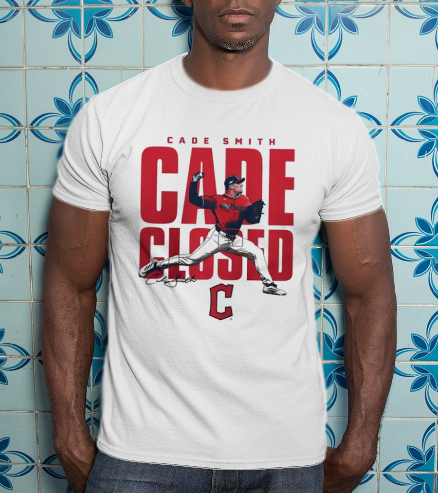 Cade Smith Cleveland Guardians Cade Closed Baseball Pitcher T-Shirt