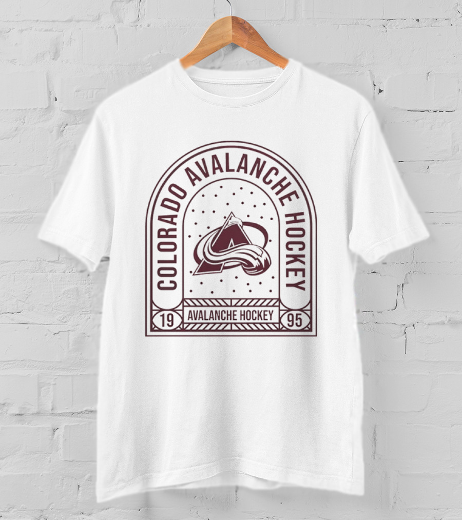 Colorado Avalanche Hockey 1995 NHL Team T-Shirt