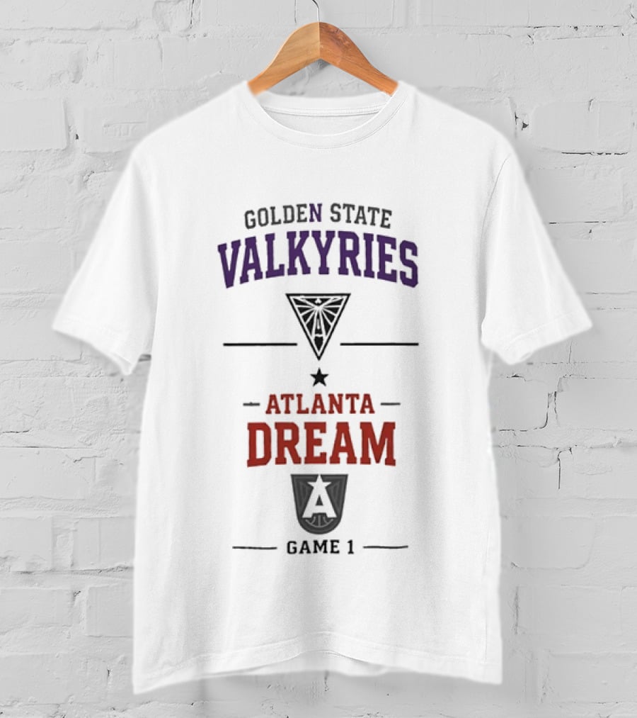 Golden State Valkyries Atlanta Dream Game 1 T-Shirt