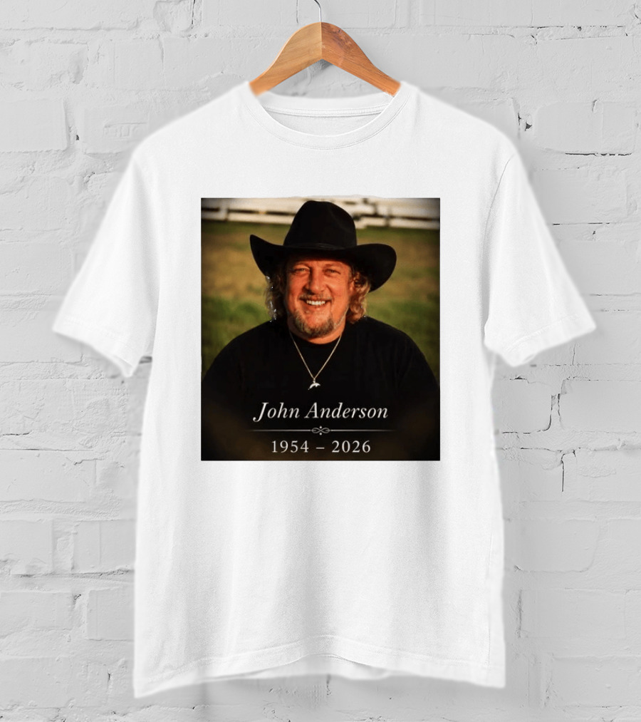 John Anderson 1954 2026 Memorial T-Shirt
