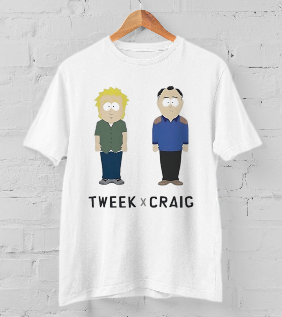 Tweek X Craig South Park Comedy Central Characters T-Shirt