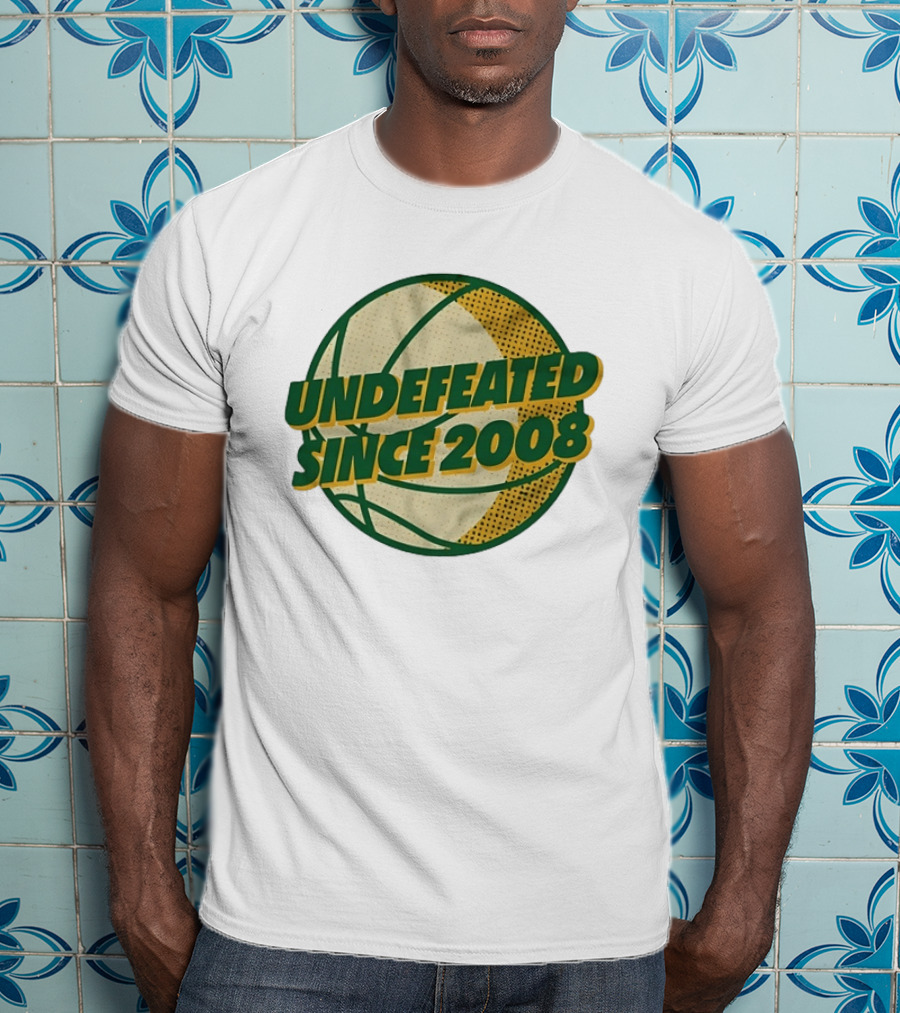 Undefeated Since 2008 Basketball Sports T-Shirt