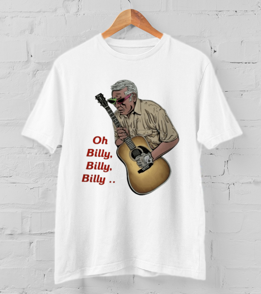 Oh Billy Billy Billy Guitarist Guitar T-Shirt