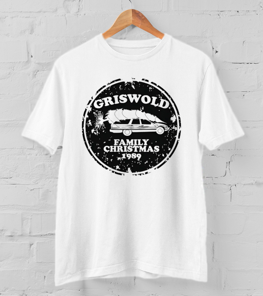 Griswold Family Christmas 1989 Distressed T-Shirt