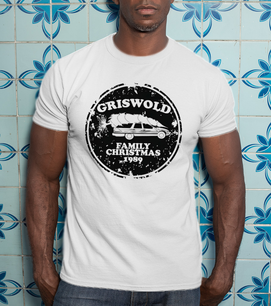 Griswold Family Christmas 1989 Distressed T-Shirt