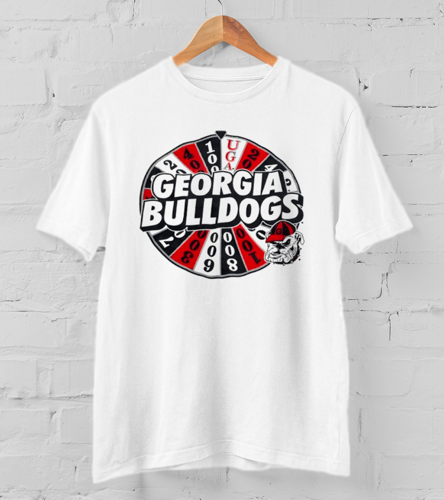 Georgia Bulldogs UGA Wheel Spin T-Shirt