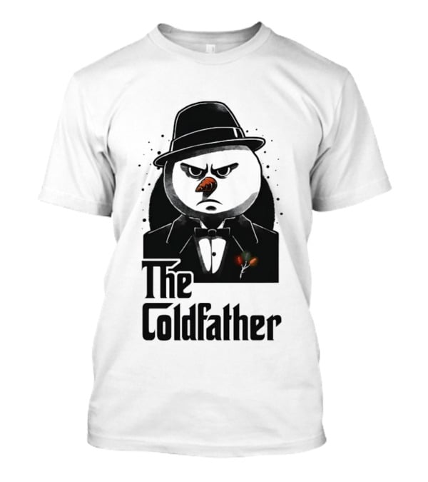 The Coldfather Snowman Christmas Holiday Mafia T-Shirt