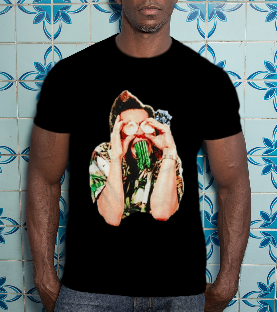 Ace Ventura Pet Detective Jim Carrey Quirky Pose Tropical T-Shirt