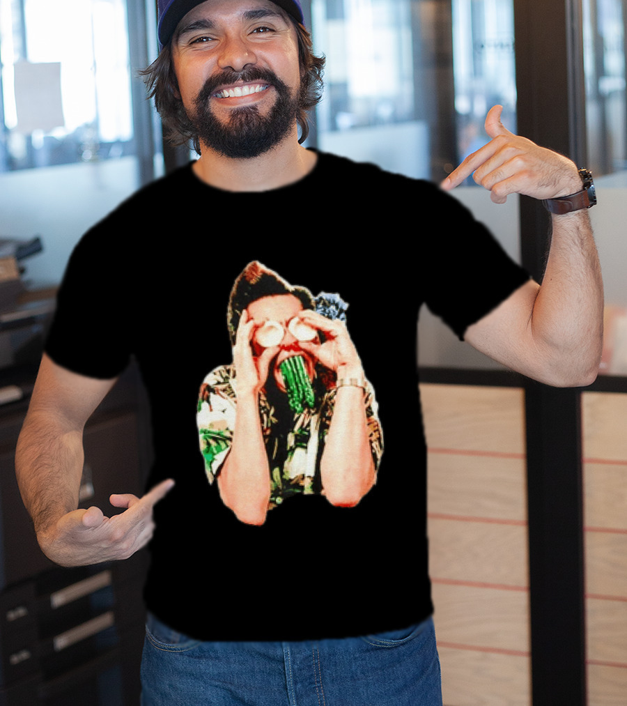 Ace Ventura Pet Detective Jim Carrey Quirky Pose Tropical T-Shirt