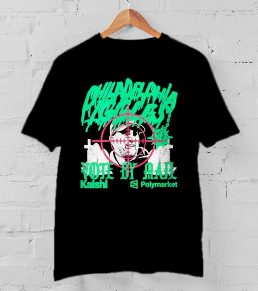 Philadelphia Eagles Vote By Mail Kalshi Polymarket T-Shirt