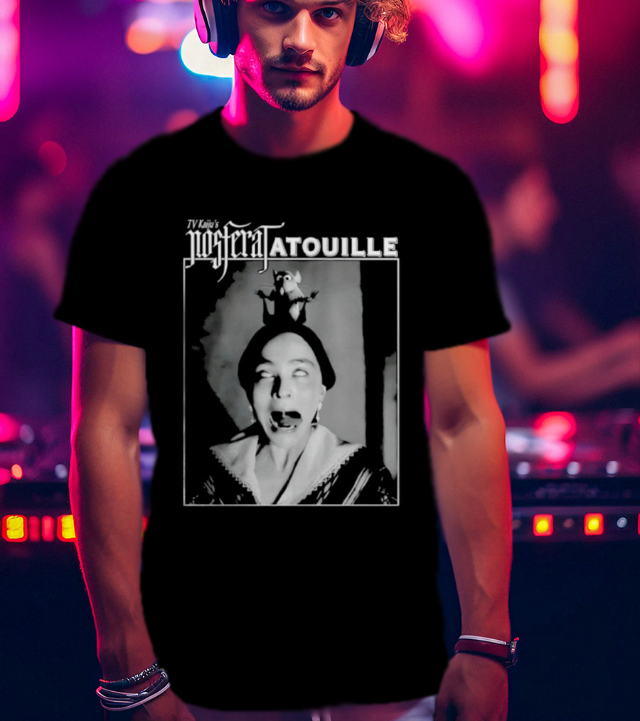 TV Kaiju's Nosferatouille Horror Parody Nosferatu Ratatouille Mashup T-Shirt
