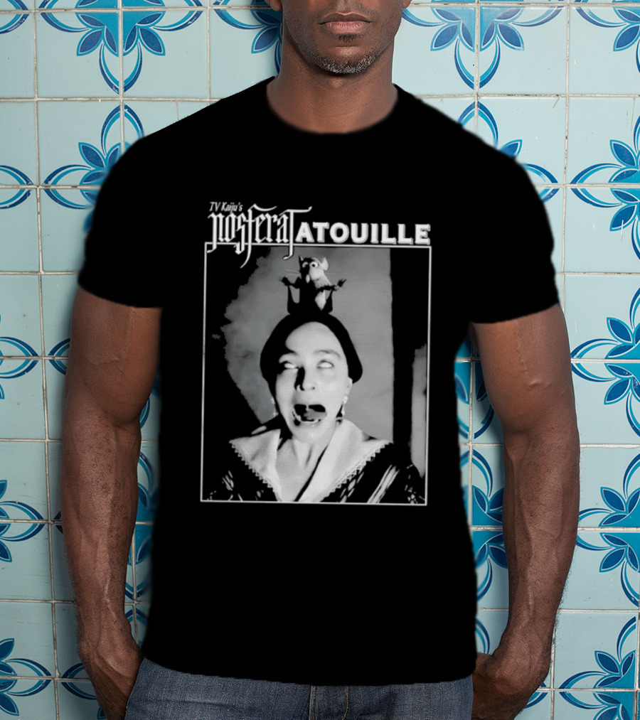 TV Kaiju's Nosferatouille Horror Parody Nosferatu Ratatouille Mashup T-Shirt