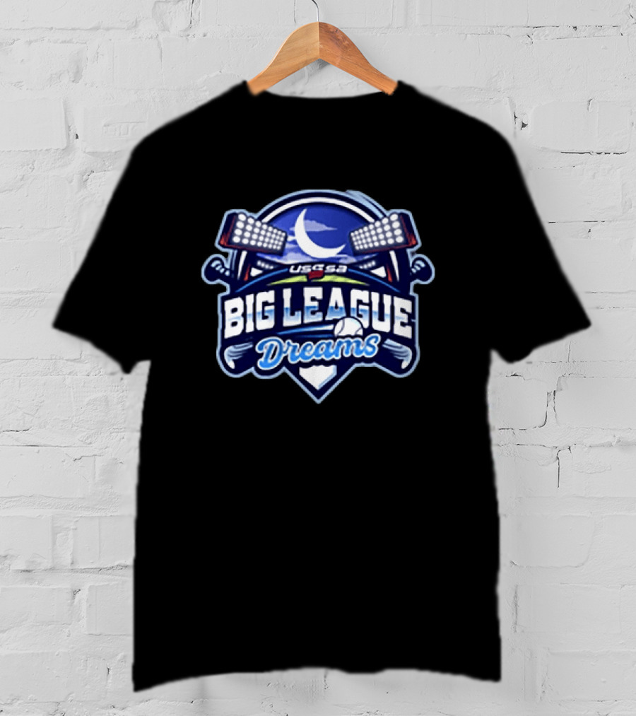 USSSA Big League Dreams Moonlit Baseball Stadium Tournament T-Shirt