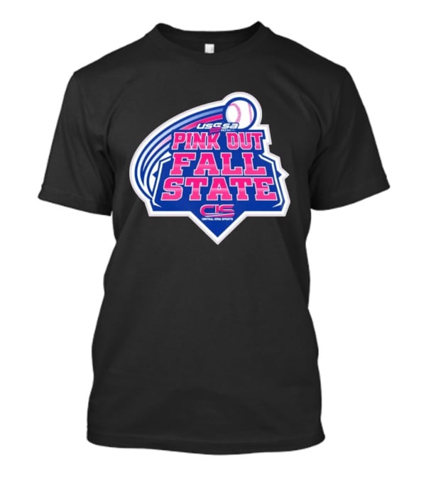 USSSA Iowa Pink Out Fall State Central Iowa Sports Baseball T-Shirt