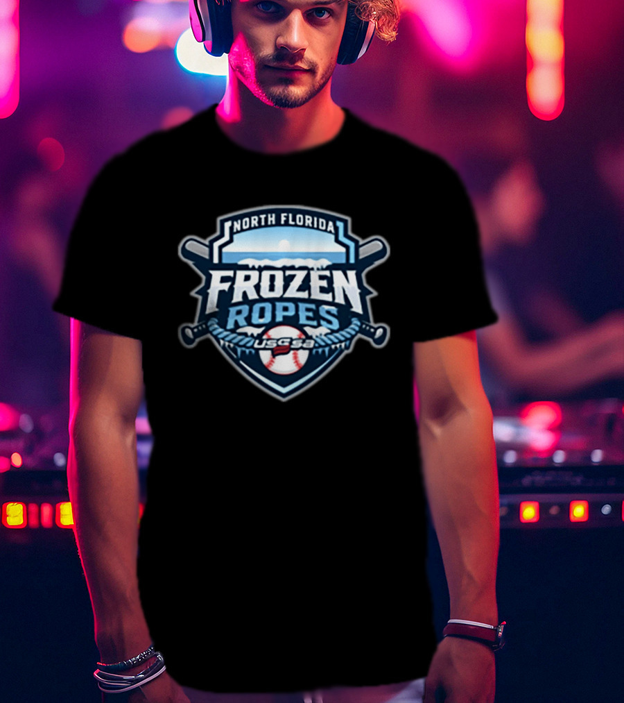 USSSA Frozen Ropes North Florida Tournament Baseball T-Shirt