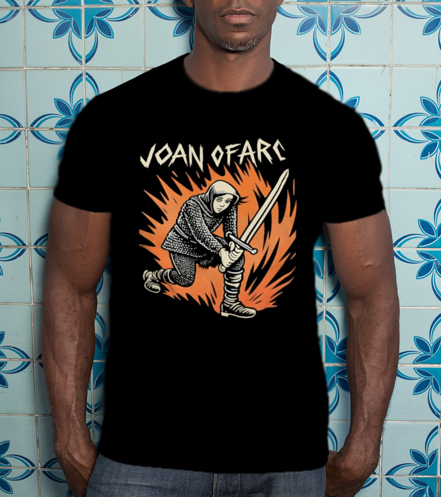 Joan Of Arc Warrior Medieval History T-Shirt