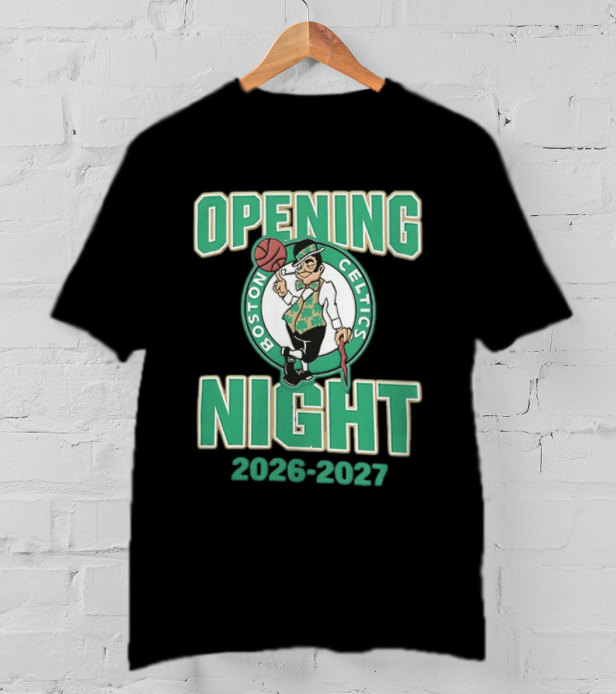Boston Celtics Opening Night 2026 2027 T-Shirt