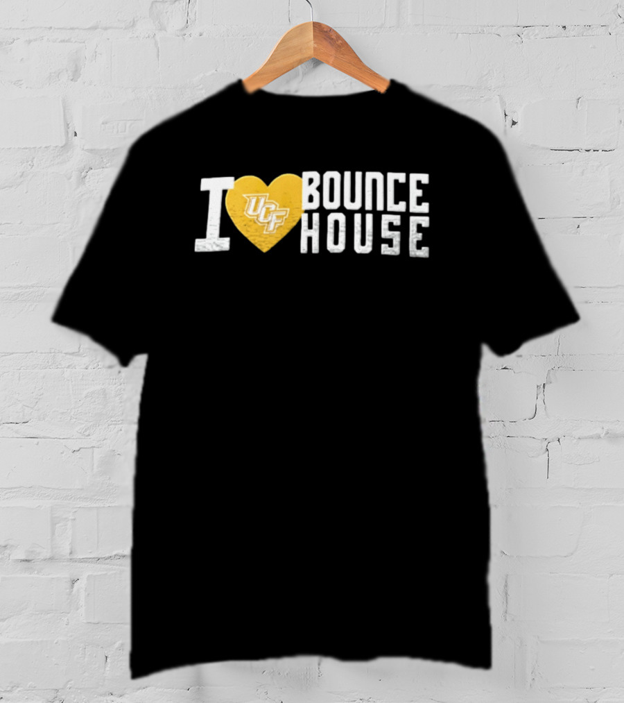 UCF I Love Bounce House NCAAF T-Shirt
