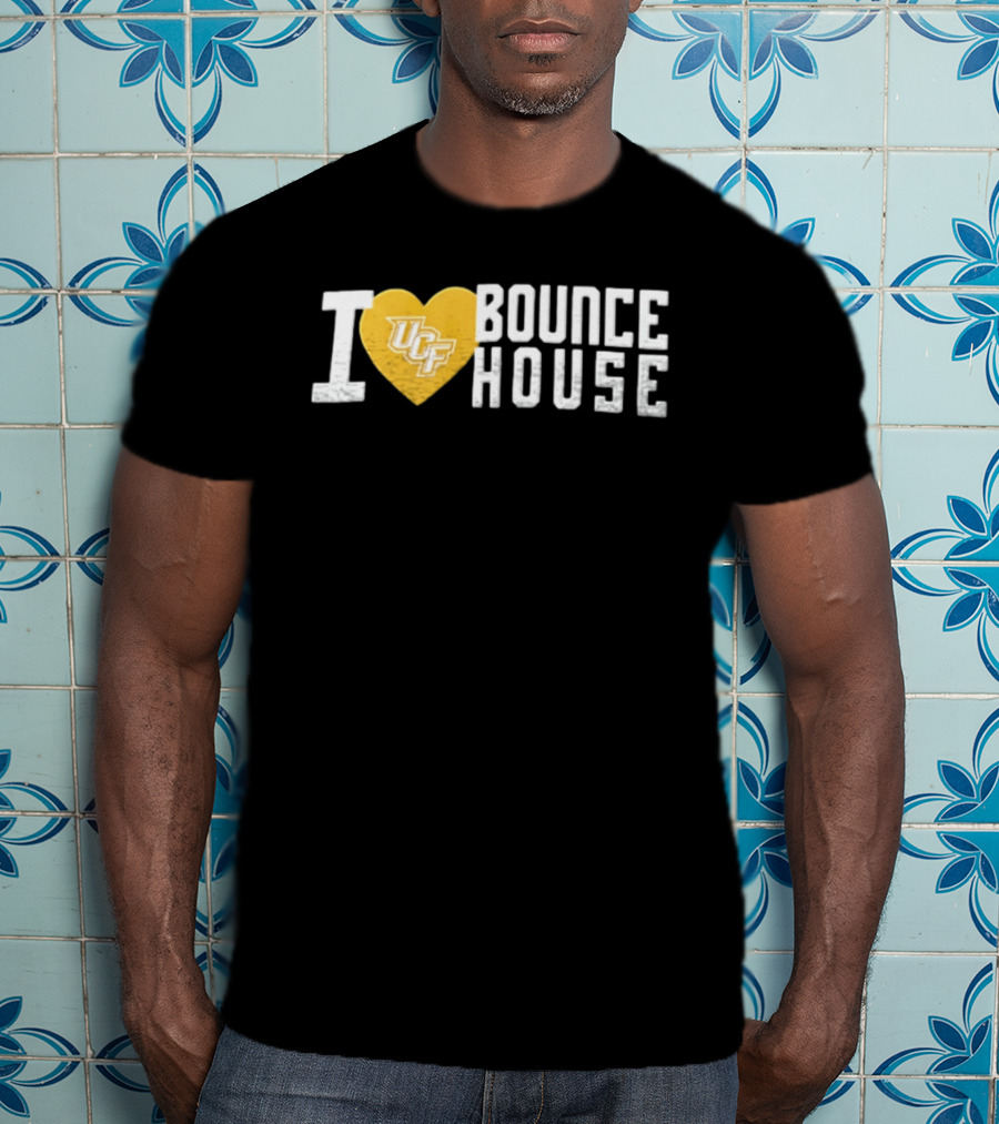 UCF I Love Bounce House NCAAF T-Shirt