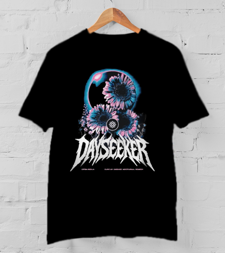 Dayseeker Citbn Redux Cure My Disease Nocturnal Remedy Floral Eclipse T-Shirt