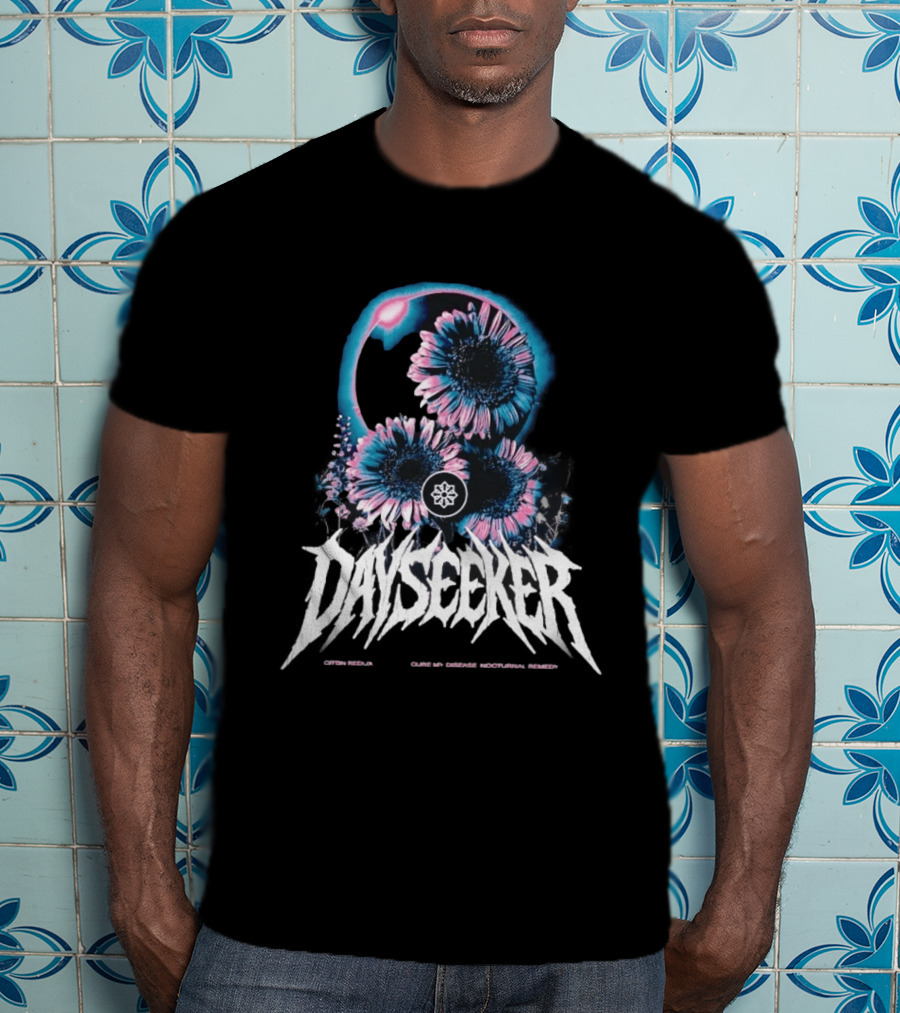 Dayseeker Citbn Redux Cure My Disease Nocturnal Remedy Floral Eclipse T-Shirt