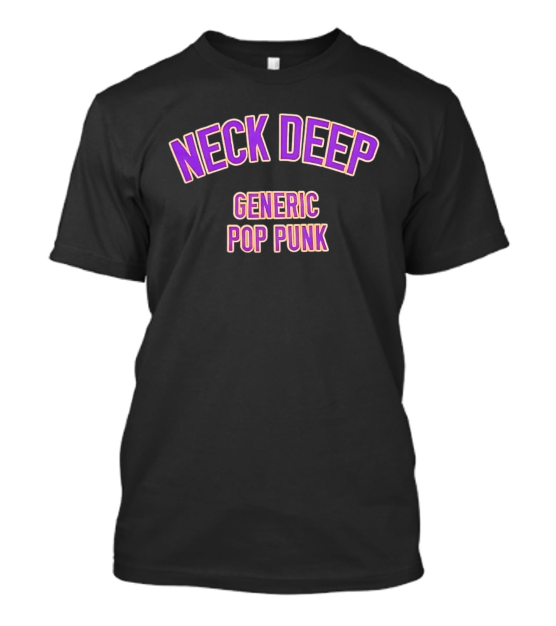 Neck Deep Generic Pop Punk Band Music Alternative Rock T-Shirt