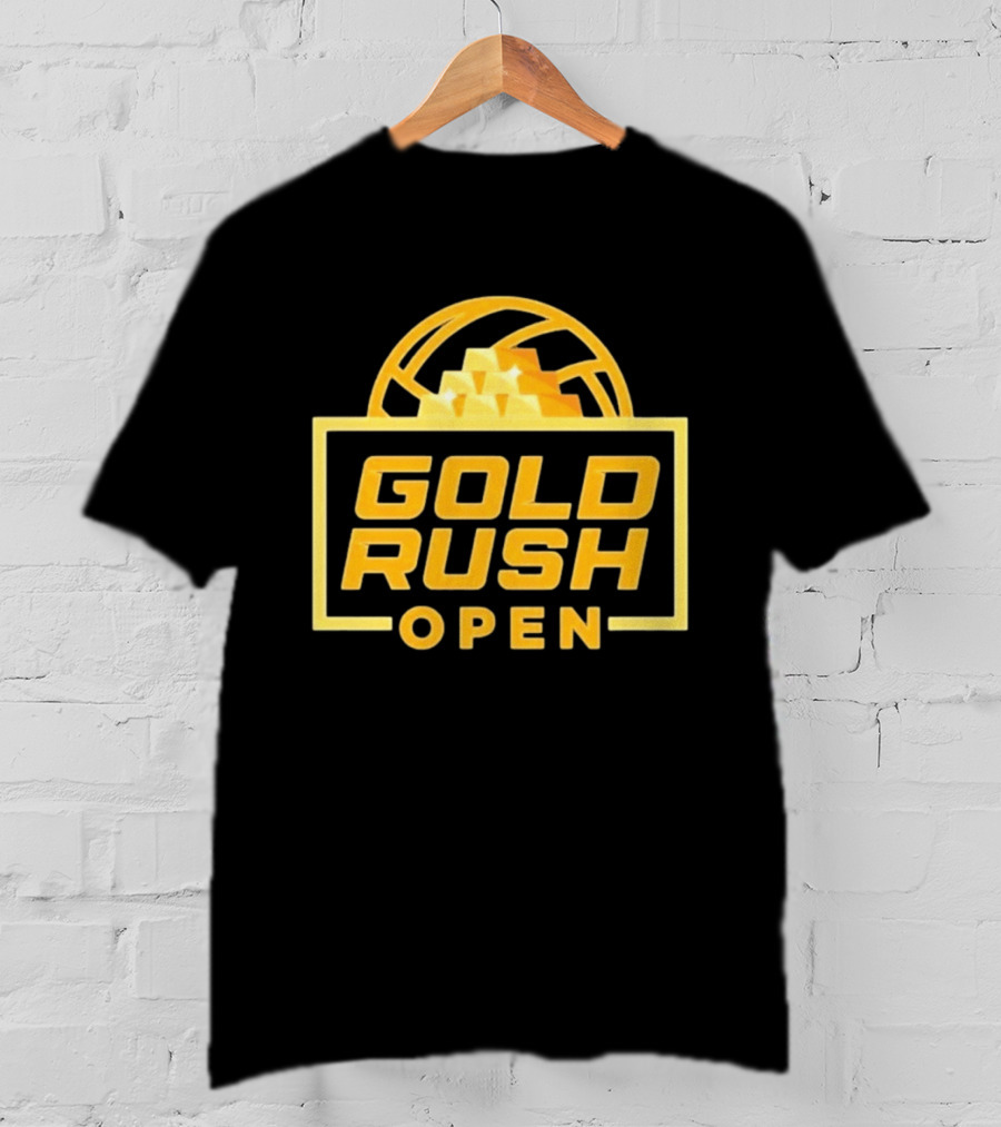 Gold Rush Open 2026 Tournament Competition Basketball T-Shirt