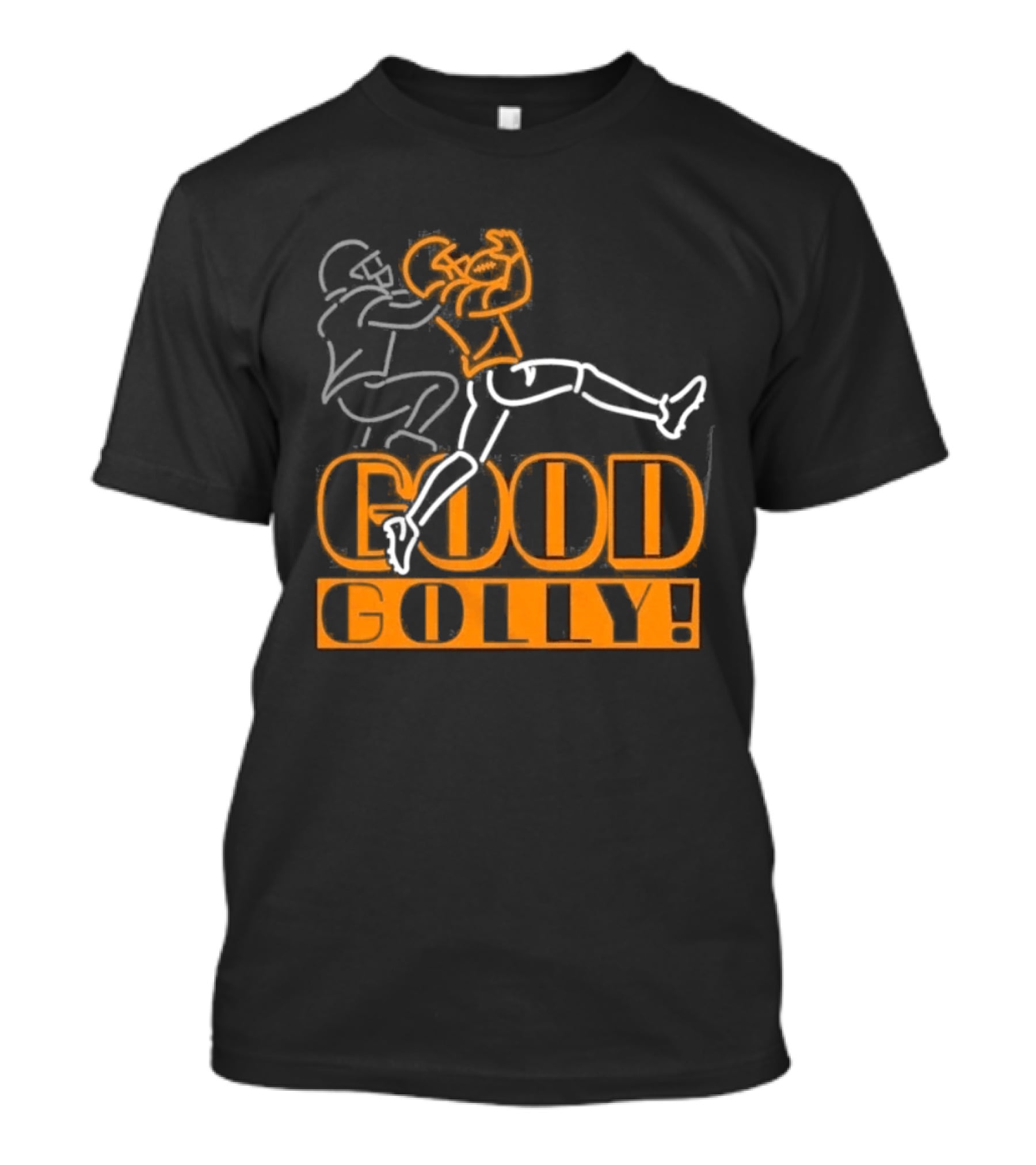 Ja'Marr Chase Good Golly Cincinnati Bengals Catching Football Iconic Moment T-Shirt