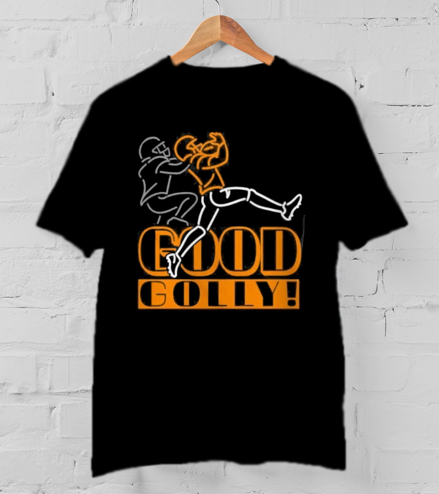 Ja'Marr Chase Good Golly Cincinnati Bengals Catching Football Iconic Moment T-Shirt