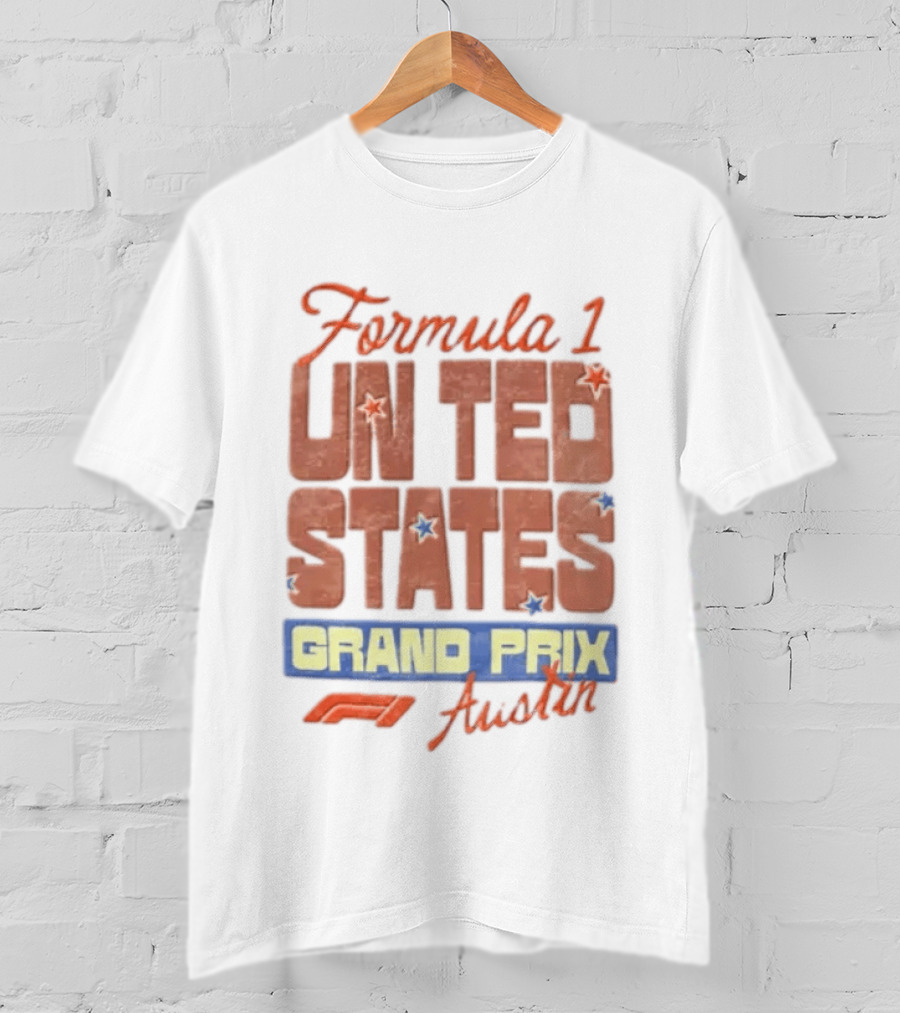 Formula 1 United States Grand Prix Austin Racing Event Stars T-Shirt
