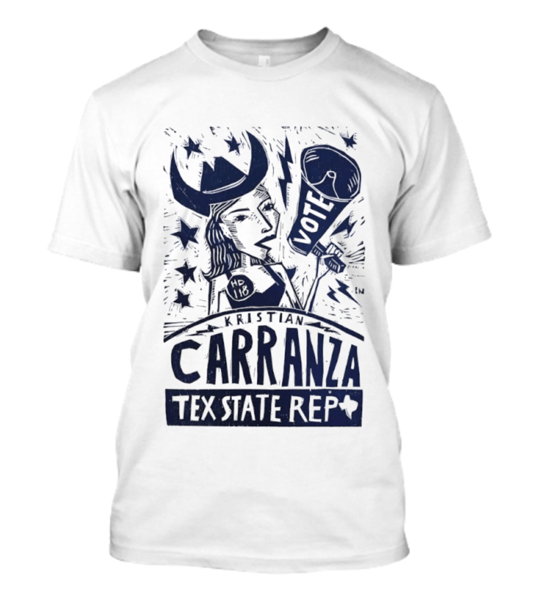 Kristian Carranza Vote Texas State Representative T-Shirt