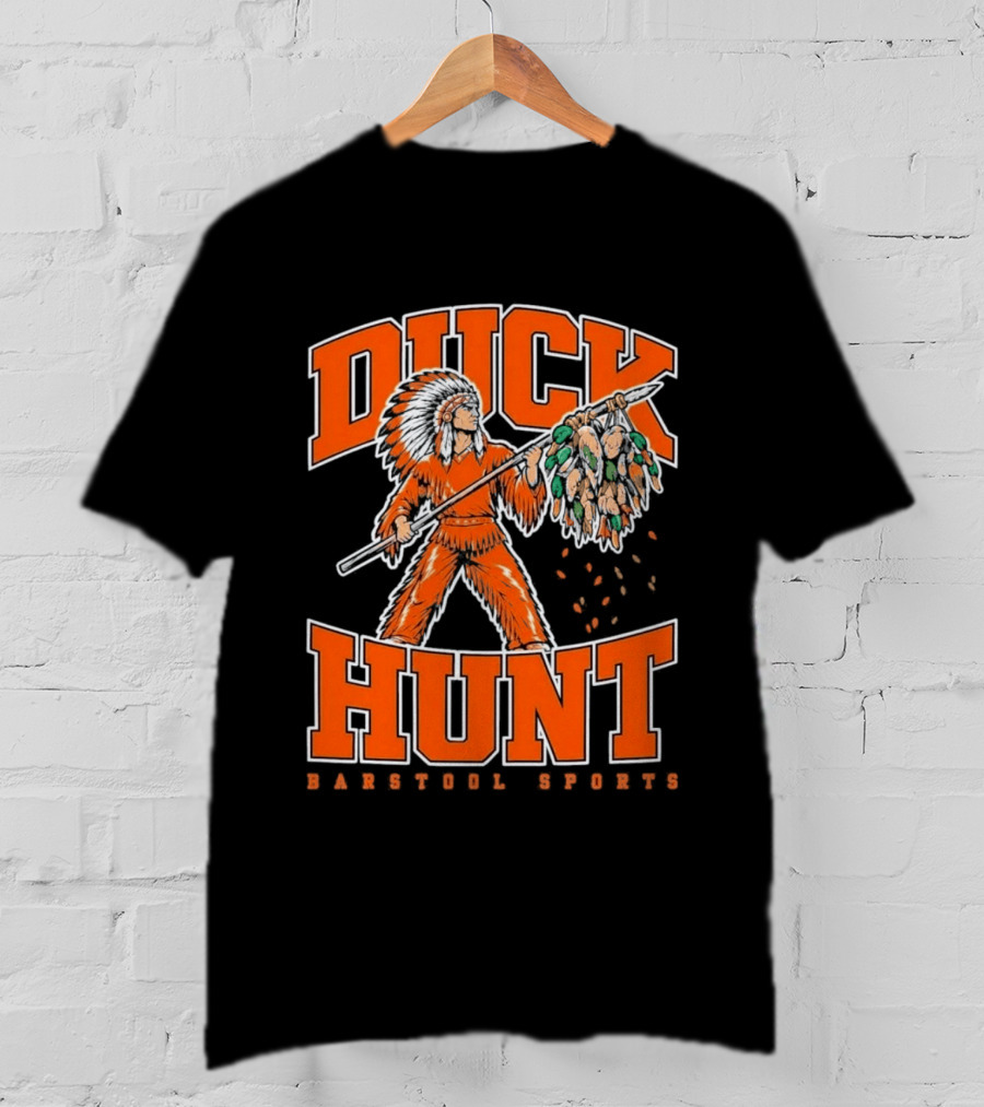 Duck Hunt Barstool Sports Chief T-Shirt