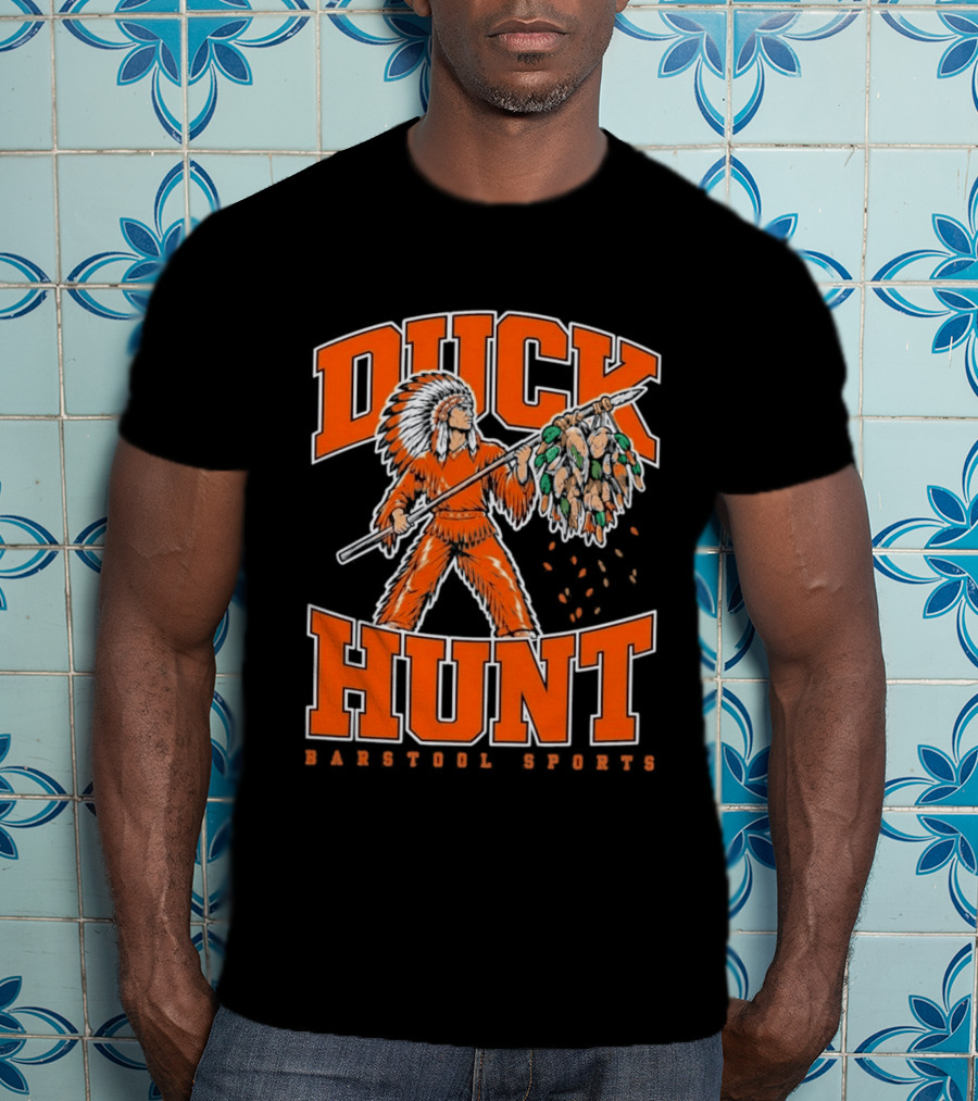 Duck Hunt Barstool Sports Chief T-Shirt
