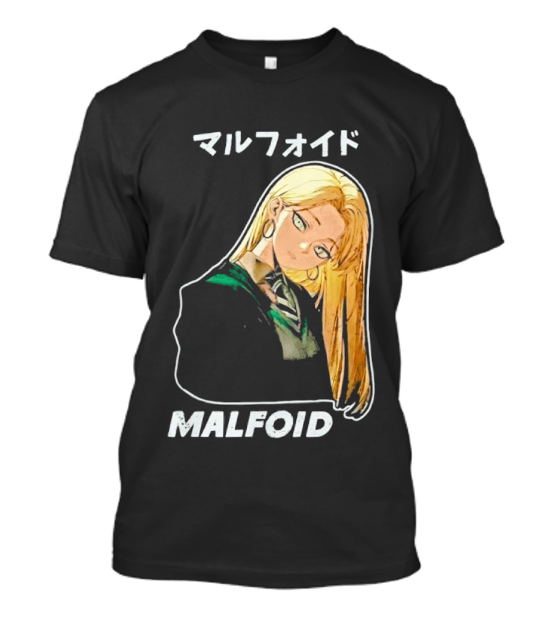 Malfoid Draco Malfoy Anime Slytherin T-Shirt