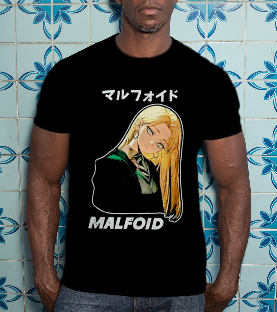 Malfoid Draco Malfoy Anime Slytherin T-Shirt