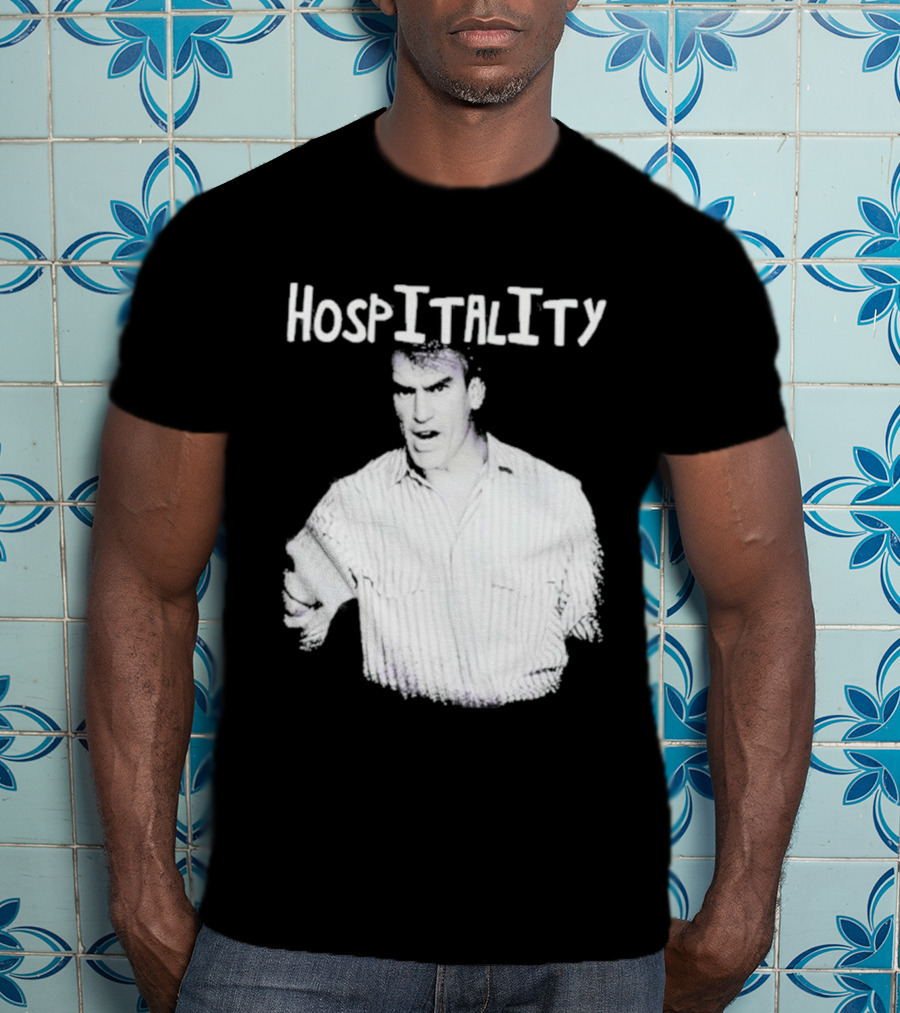 Hospitality Bootleg Striped Man T-Shirt